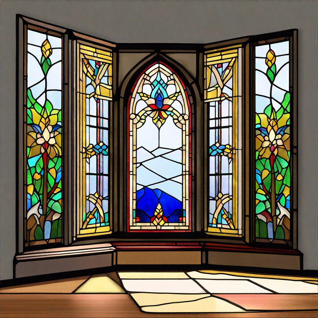 stained glass or window films