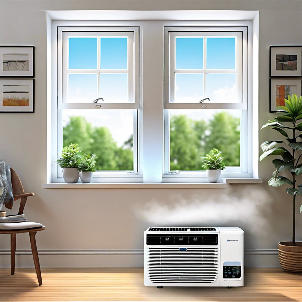 window ac with built in dehumidifier