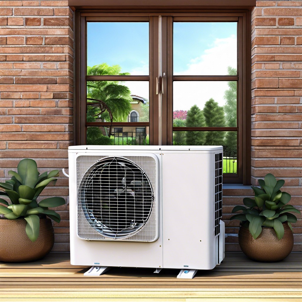 window ac with heat pump function