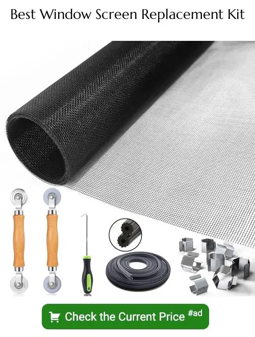 window screen replacement kit