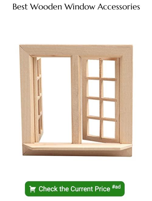 wooden window accessories