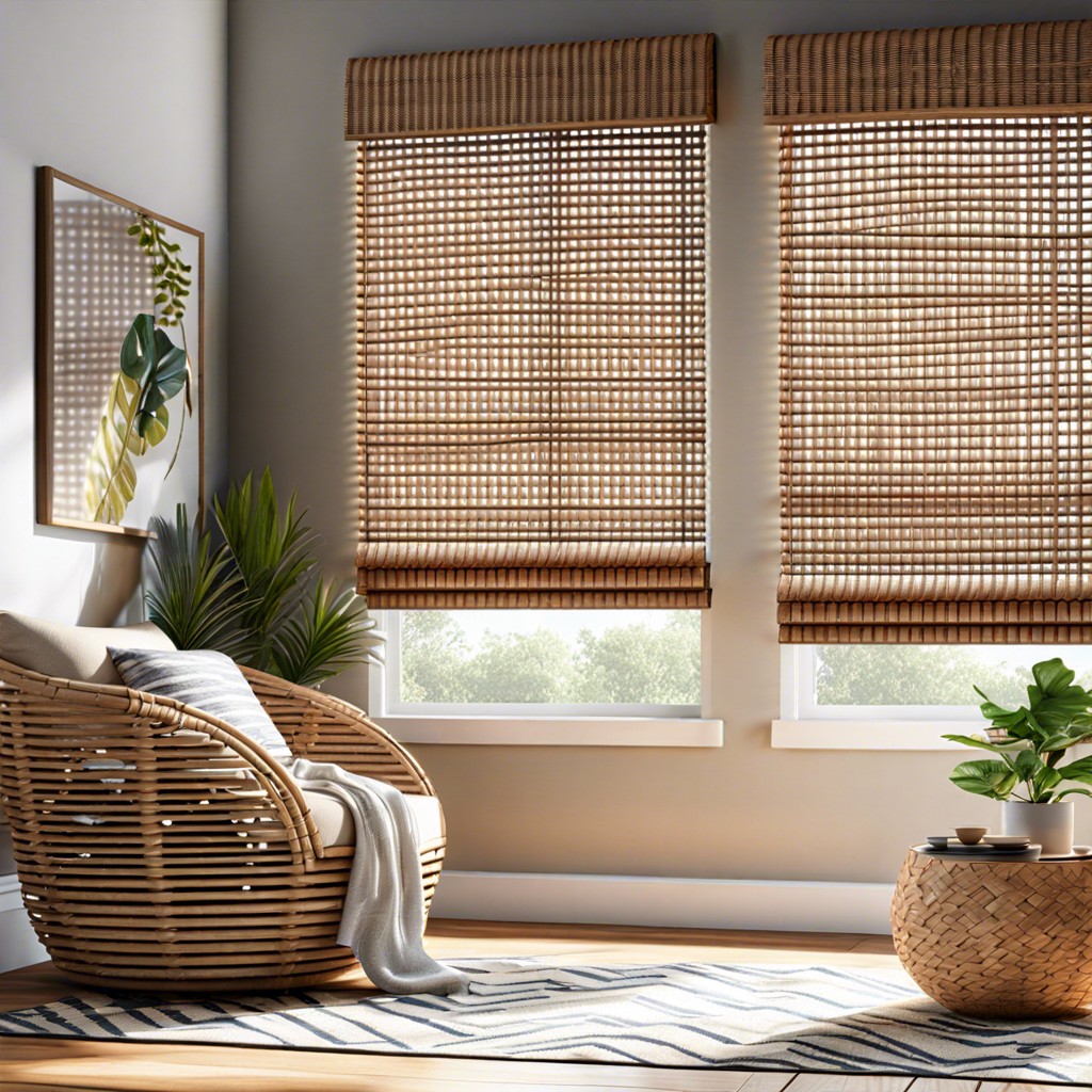 woven wood shades