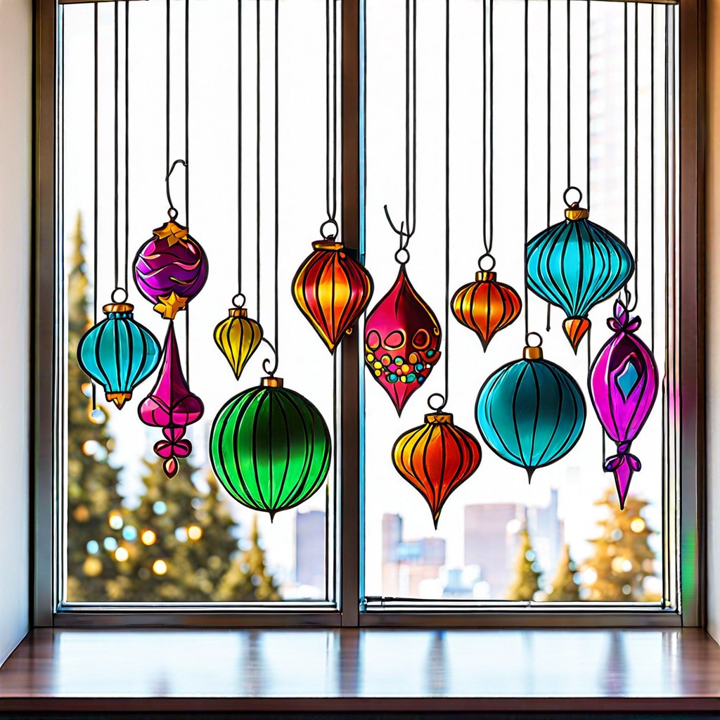 hanging ornament display