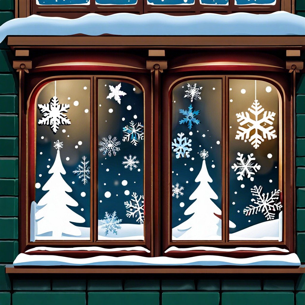 15 Xmas Window Painting Ideas That Spark Holiday Joy