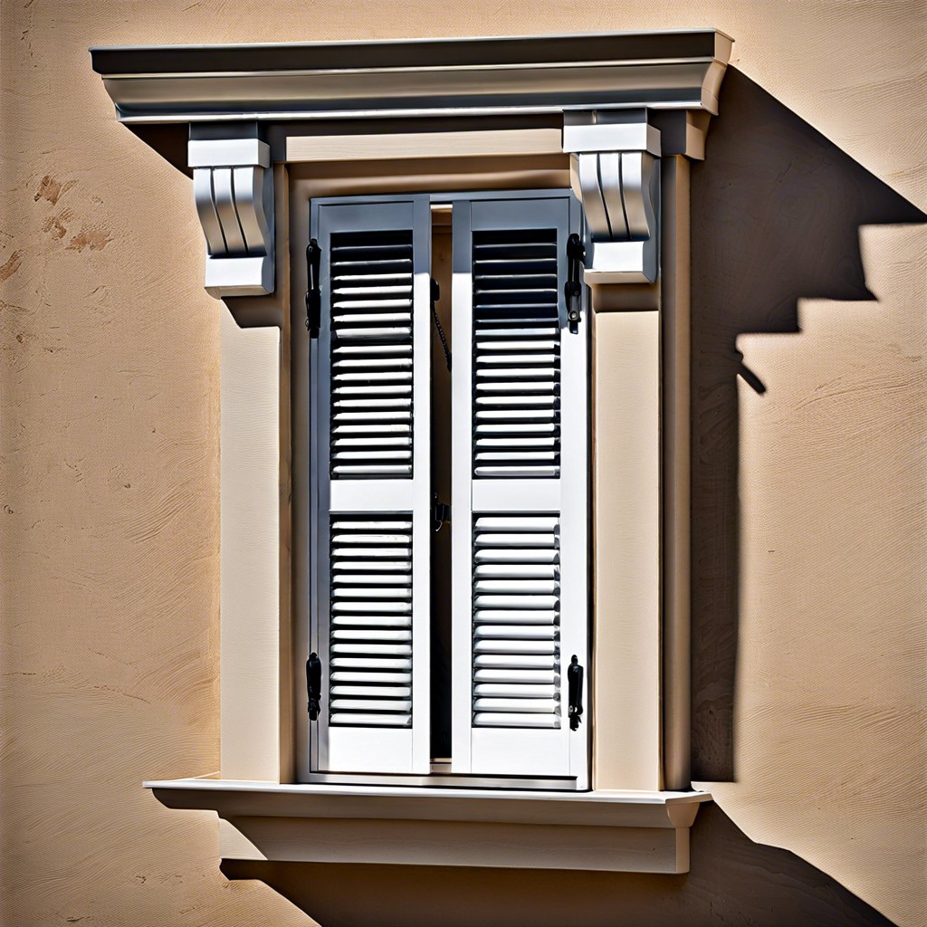 saloon style swing shutters