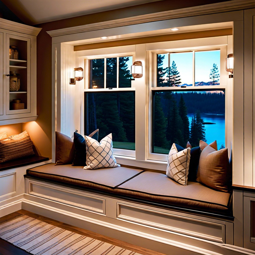 window seat with hidden storage