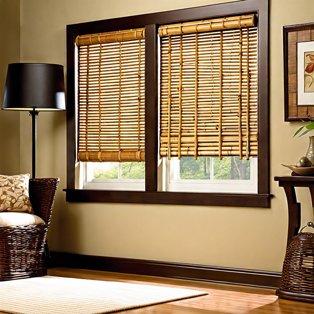 bamboo blinds