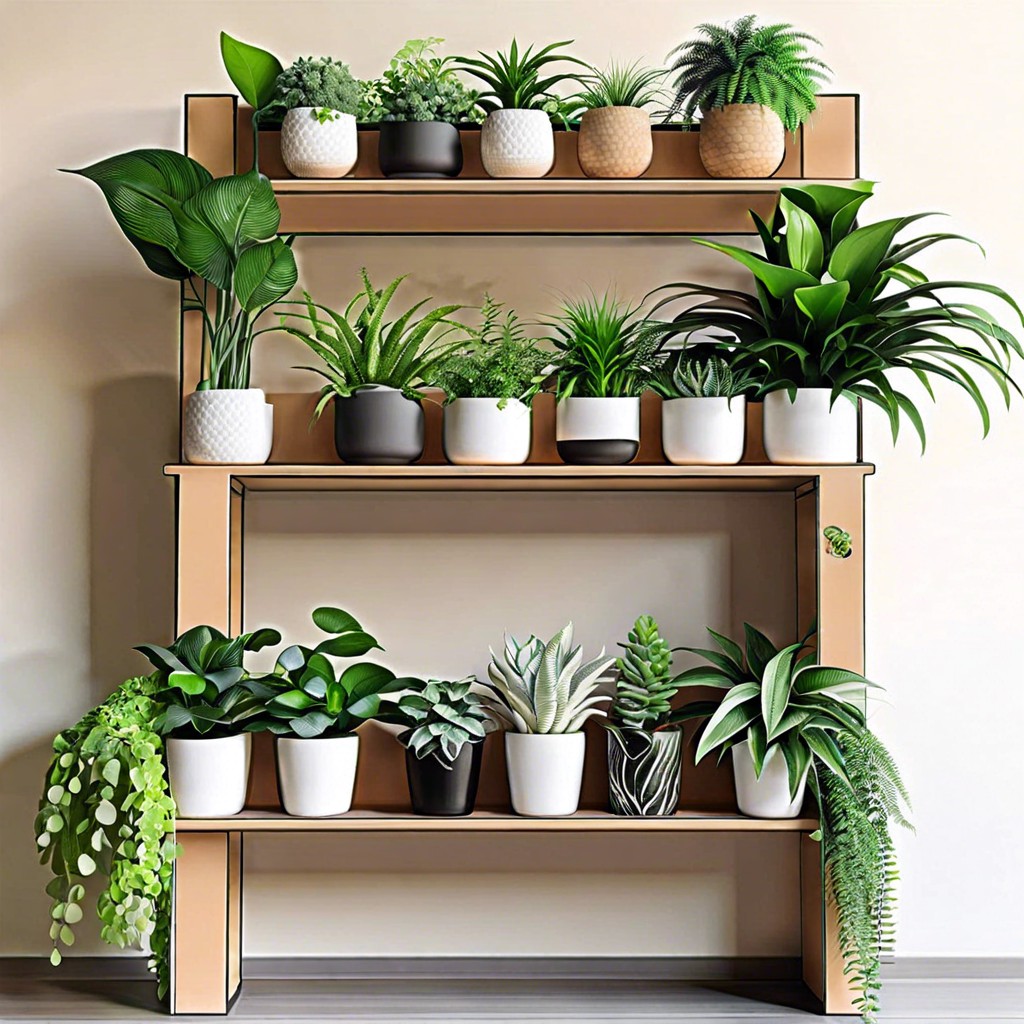 plant shelf covers