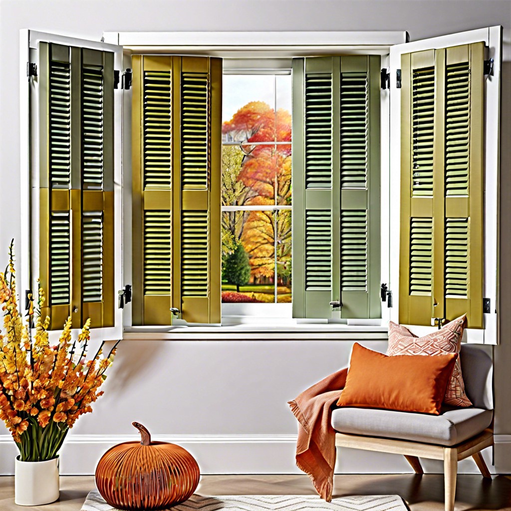 reversible seasonal design shutters