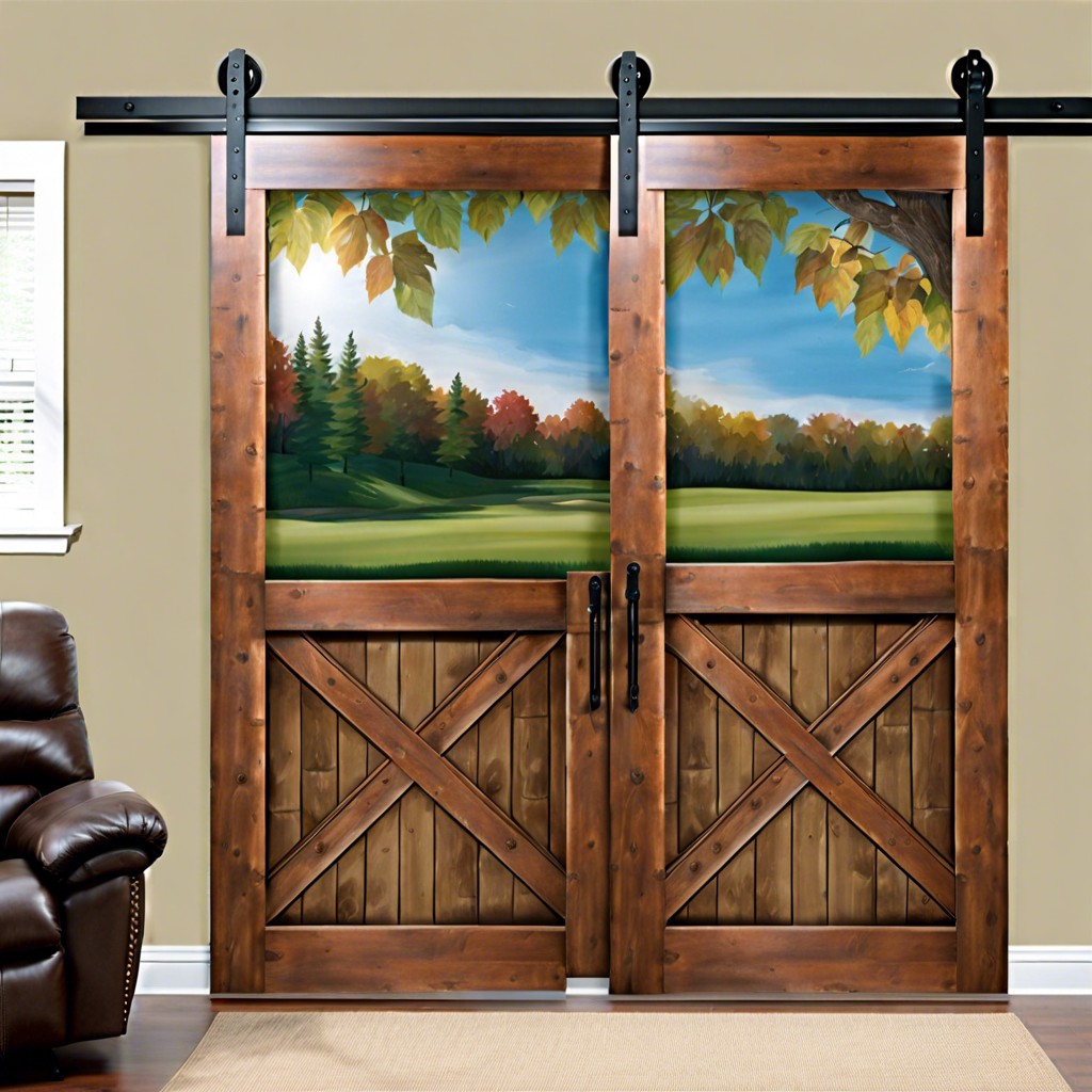 sliding barn door covers