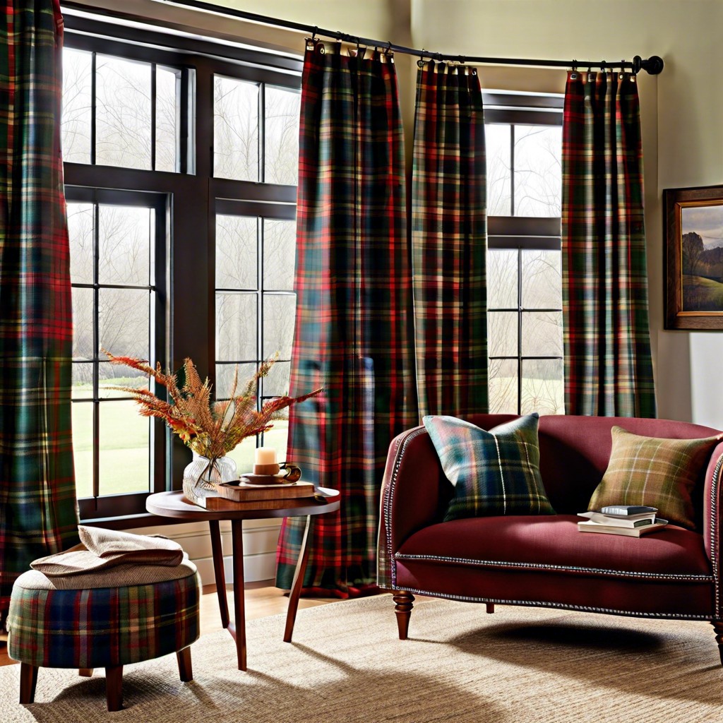 tartan and tweed textures