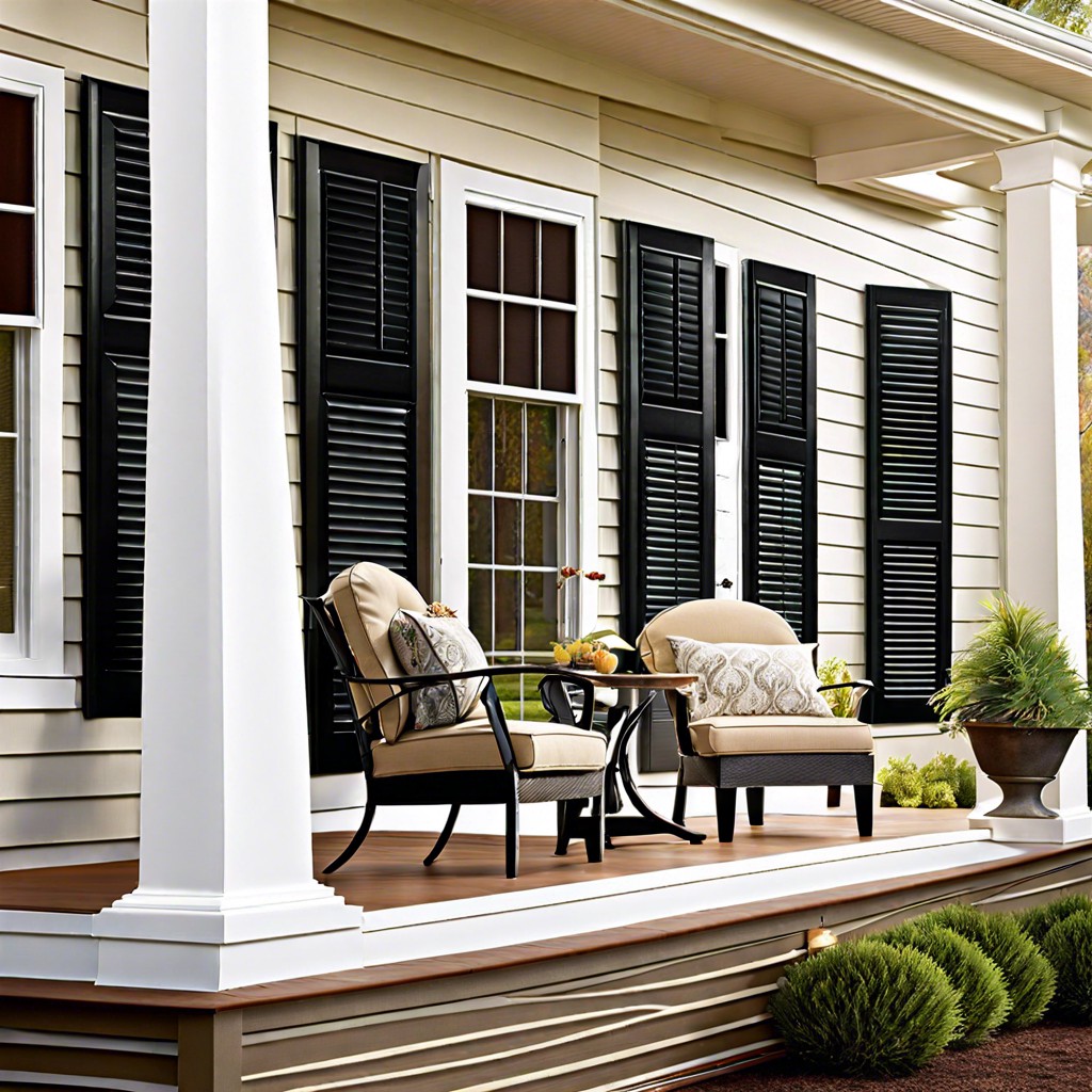 vinyl plank shutters