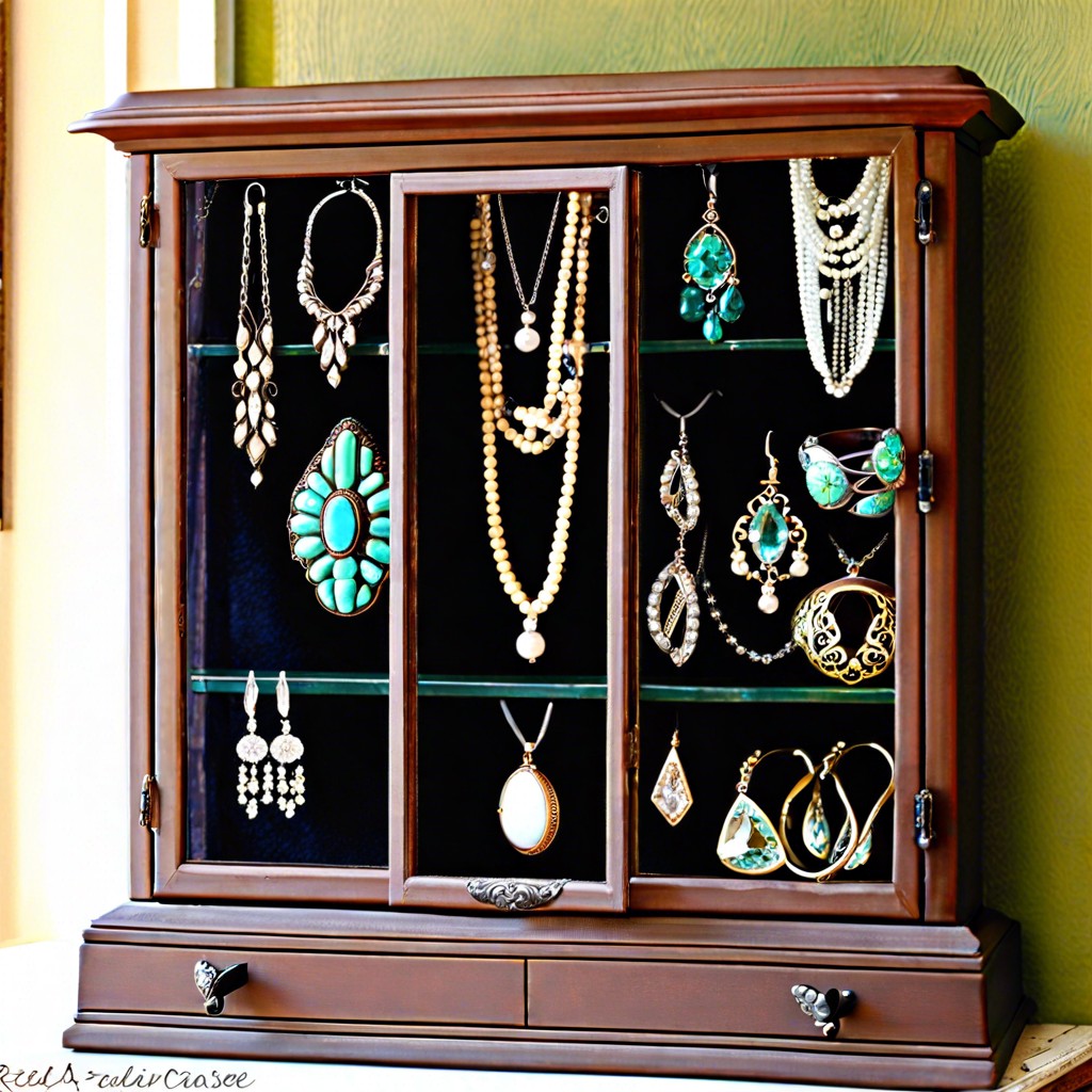 jewelry display case