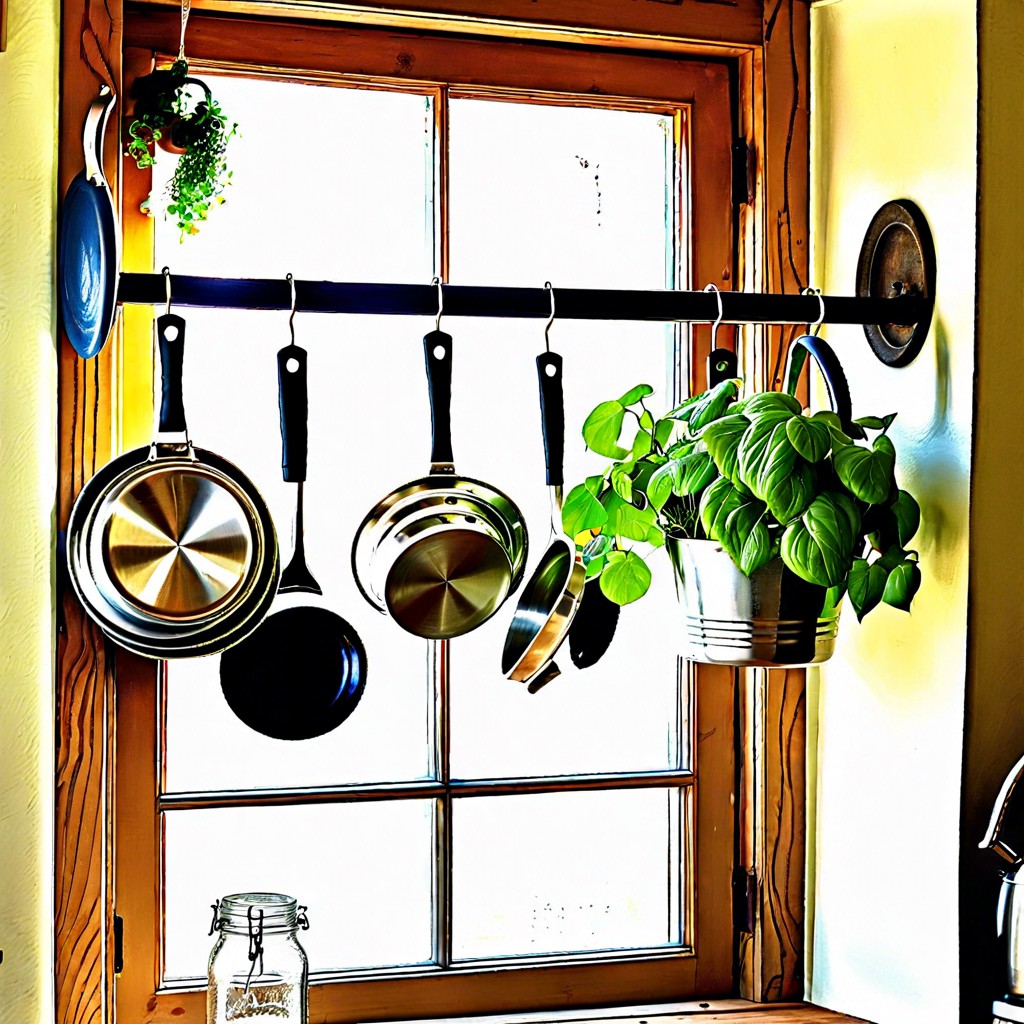 kitchen pot rack