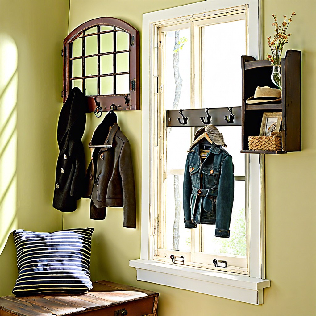 wall mounted coat hanger