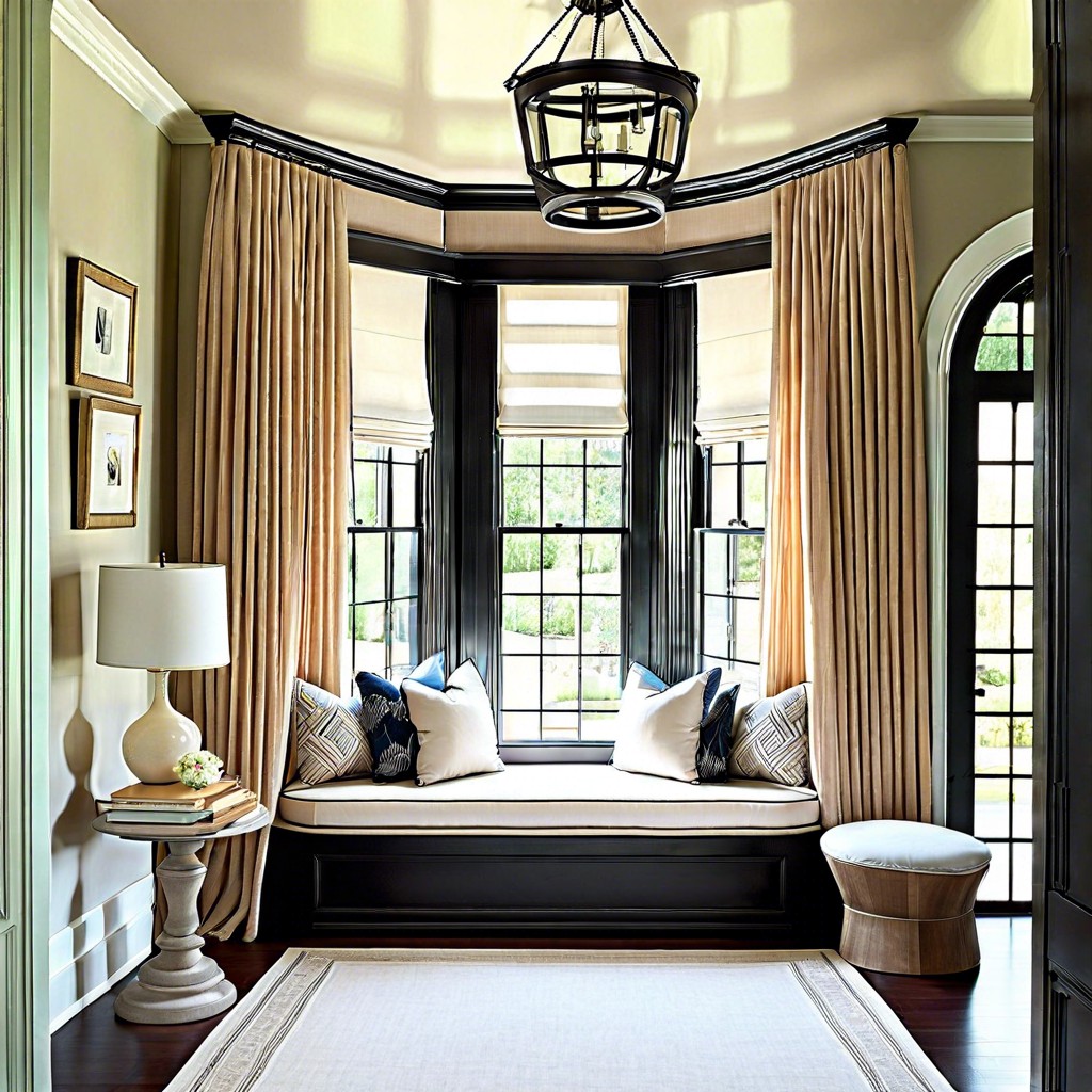 floor to ceiling daybed canopy