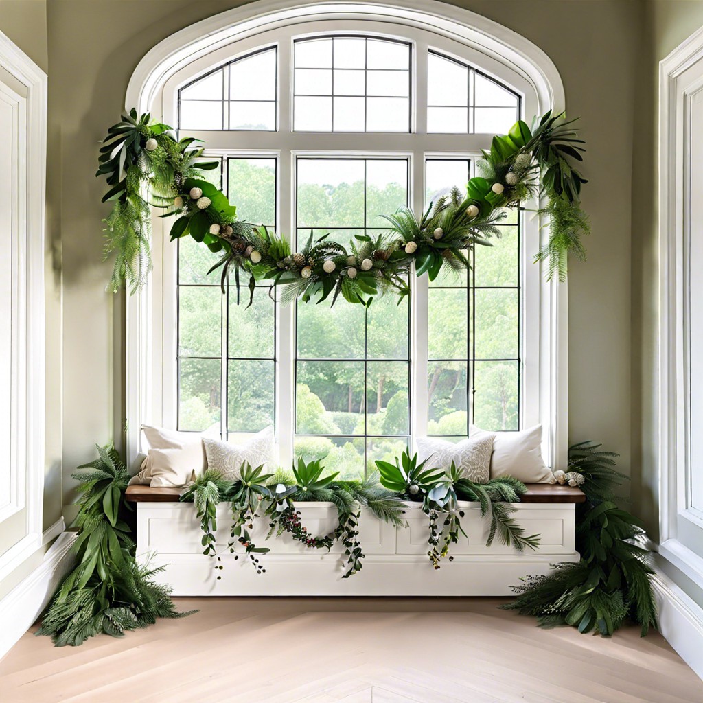 greenery garland accompaniment