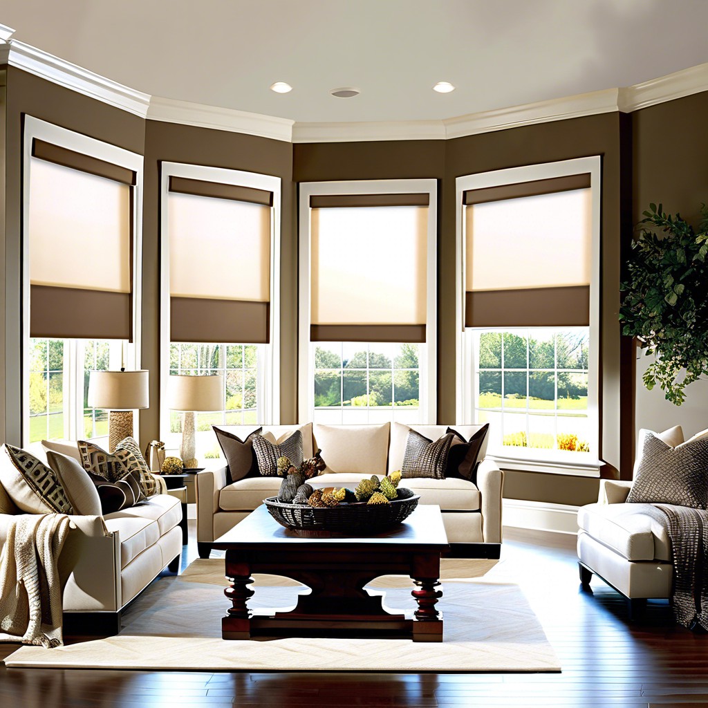 motorized roller shades for convenience