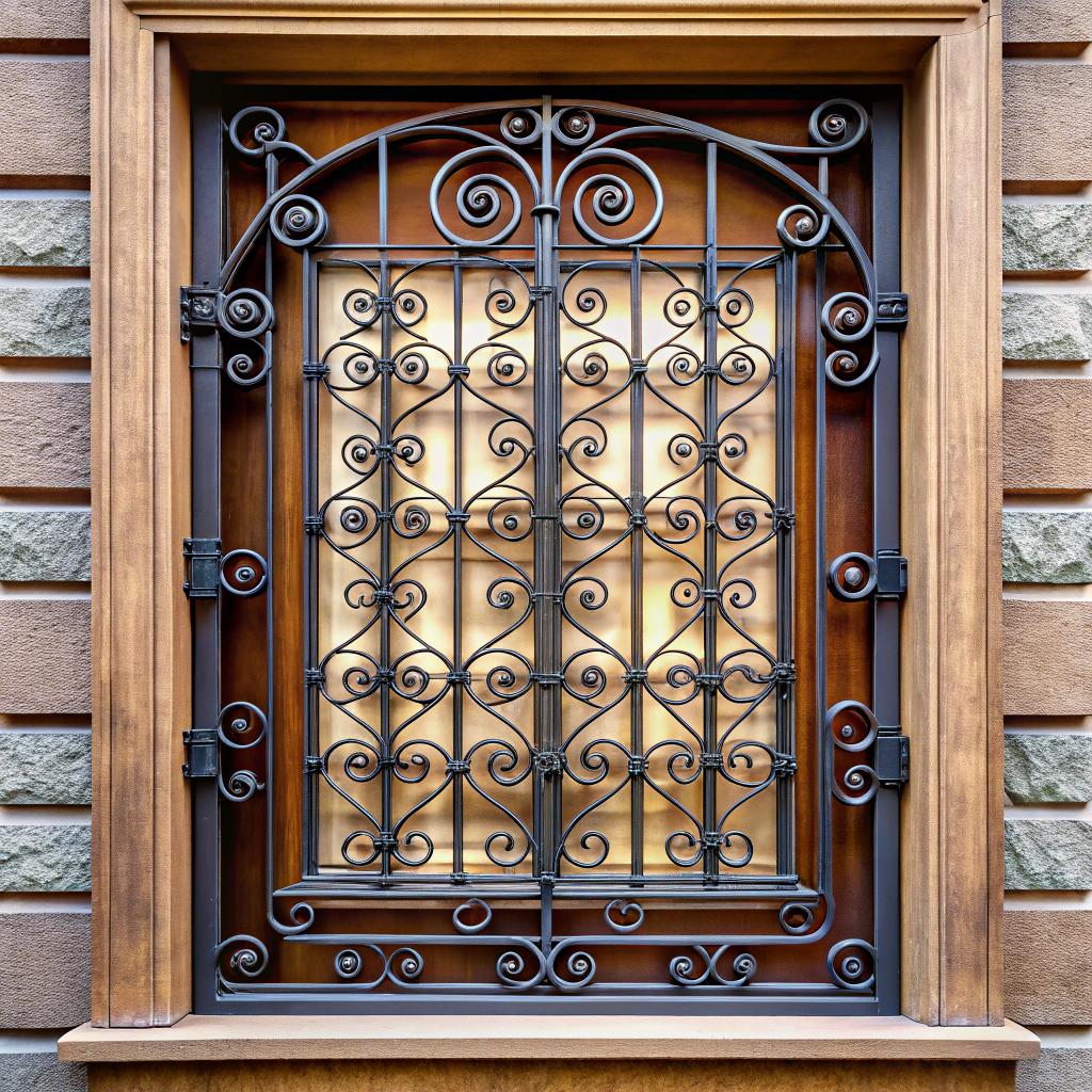 decorative metal grill