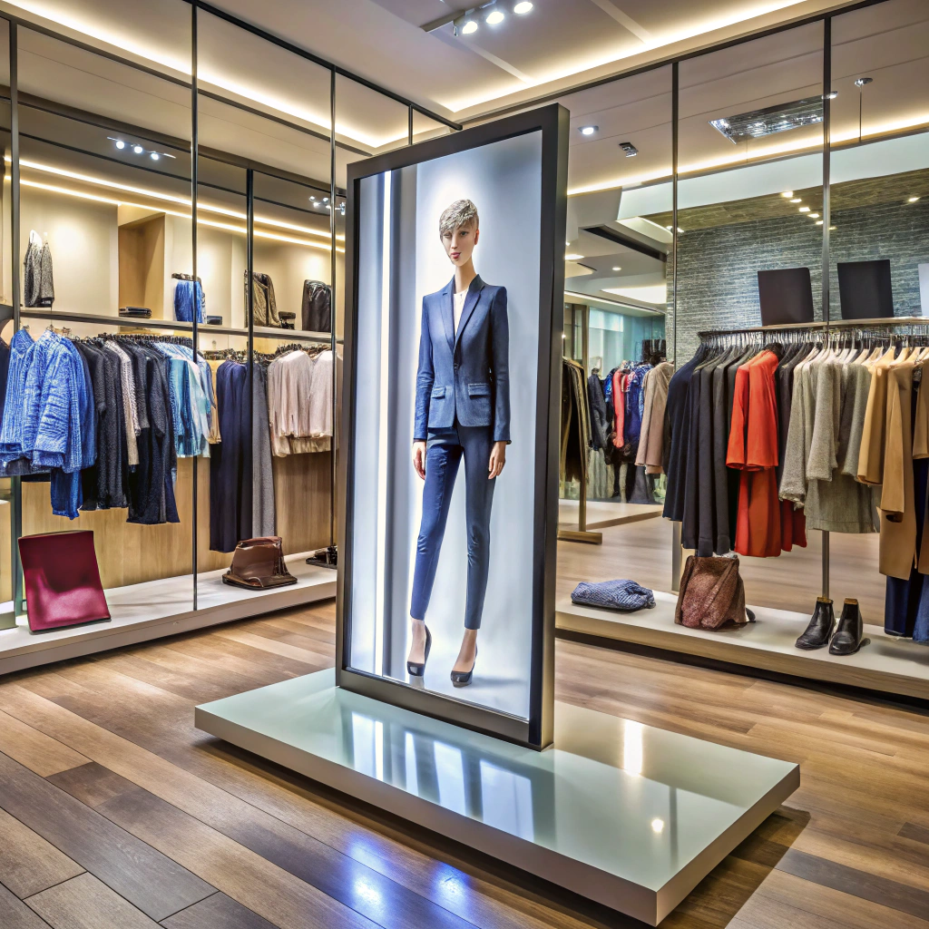 interactive mirror display