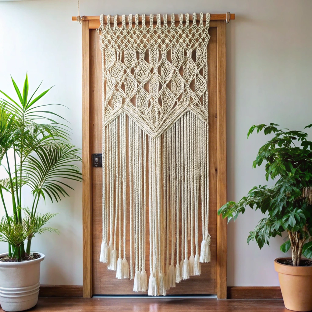 macrame curtain
