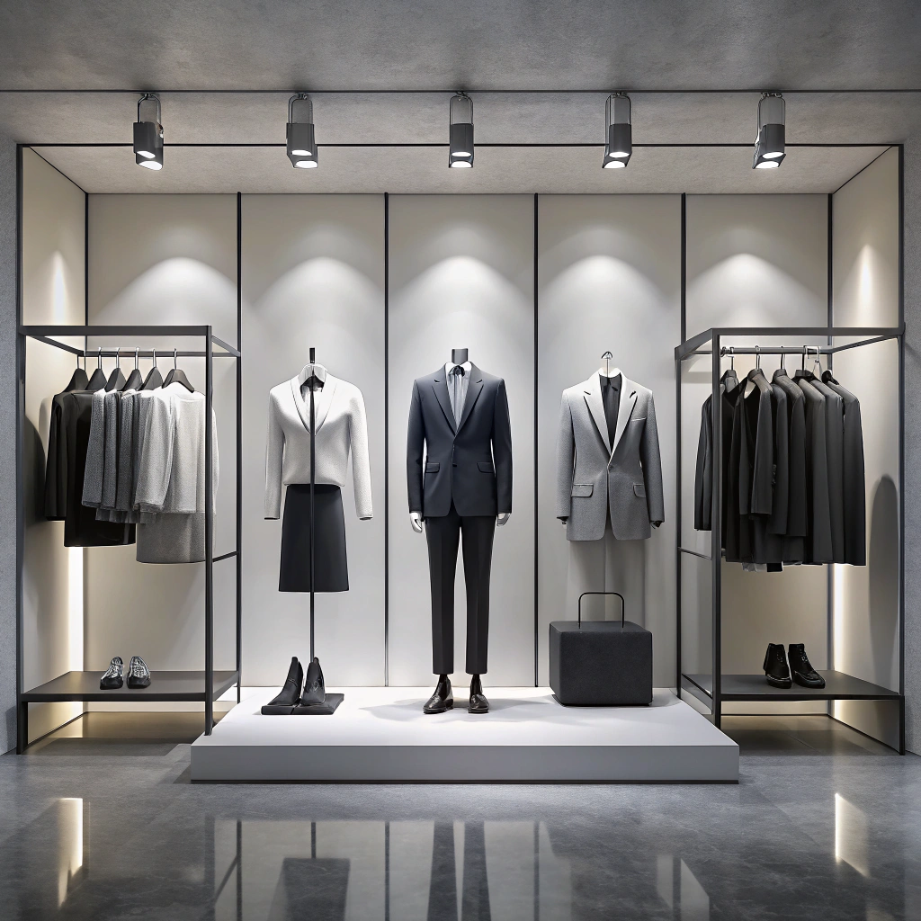 minimalistic monochrome