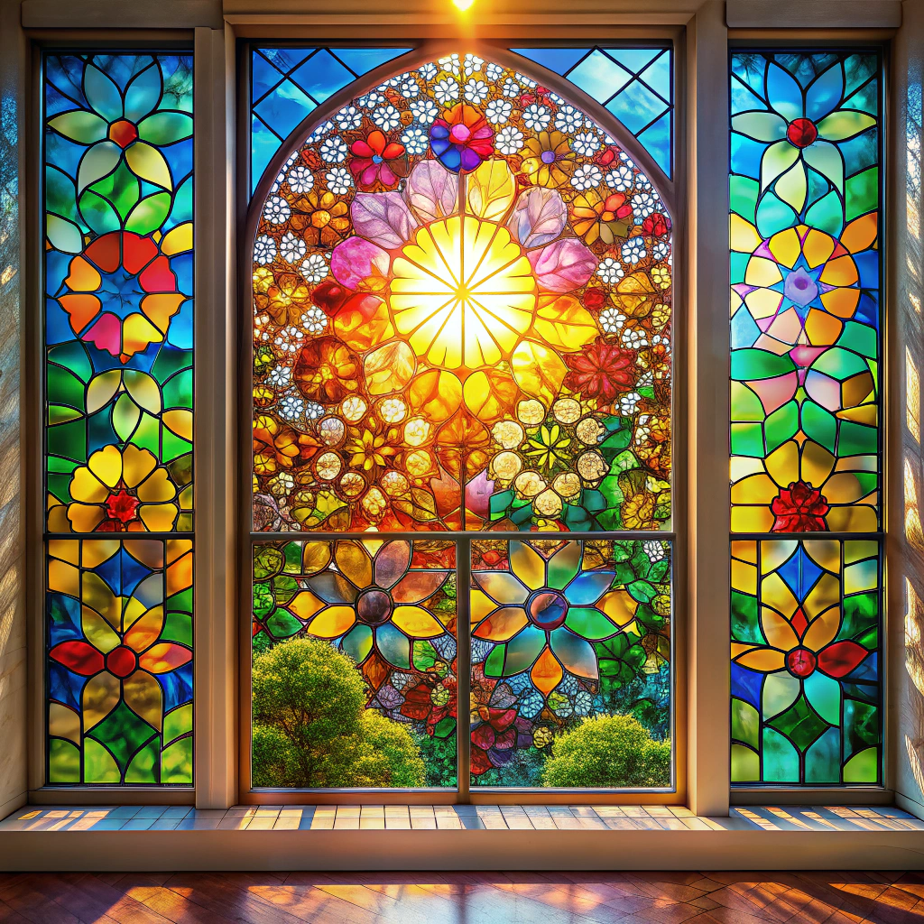 stained glass film