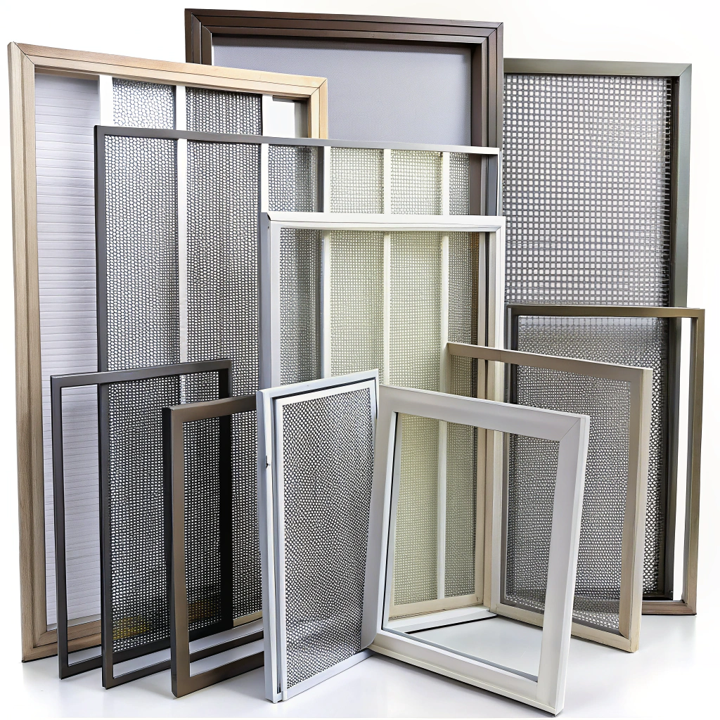 types of mesh suitable for custom screens