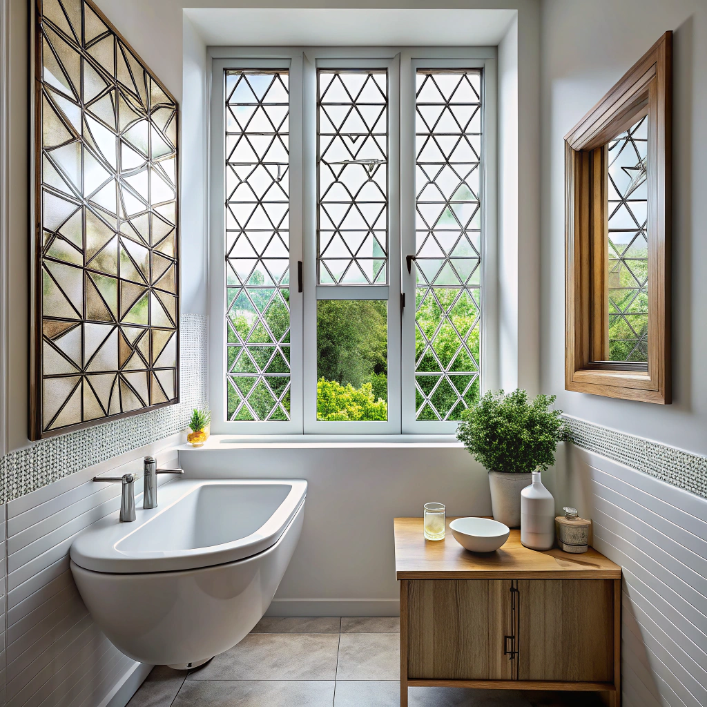 15 Small Bathroom Window Curtain Ideas