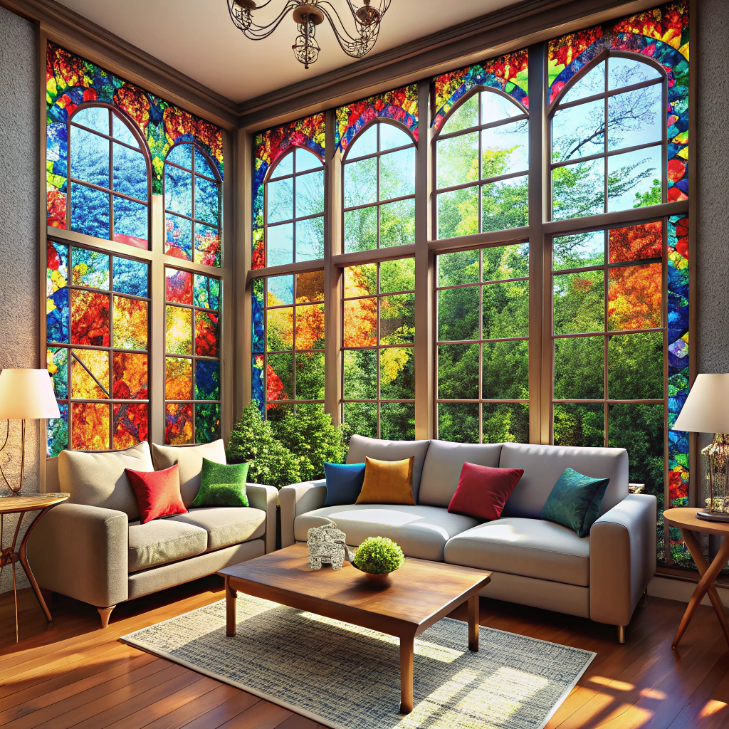 stained glass film