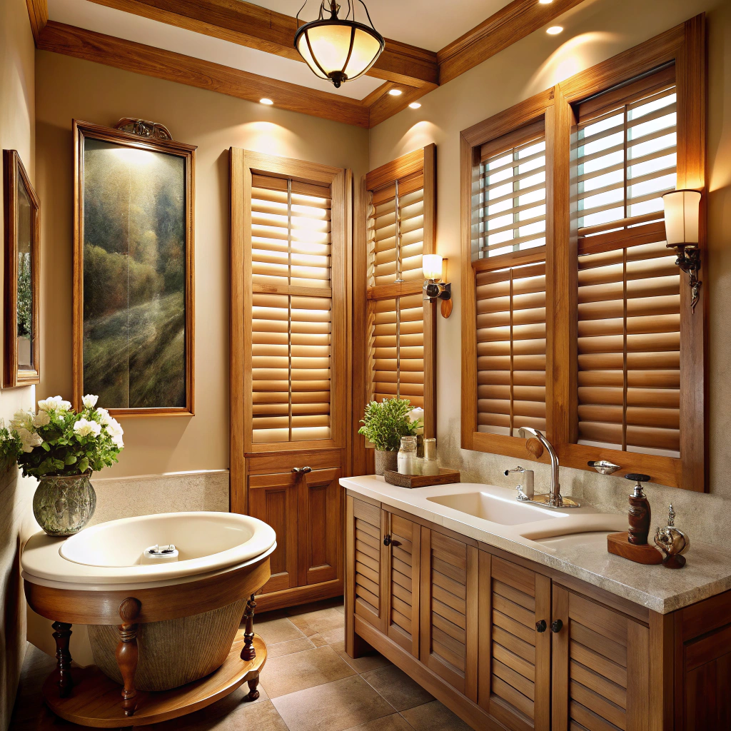wooden shutters