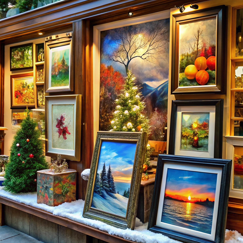 art gallery frame specific pieces like art and change frames seasonally