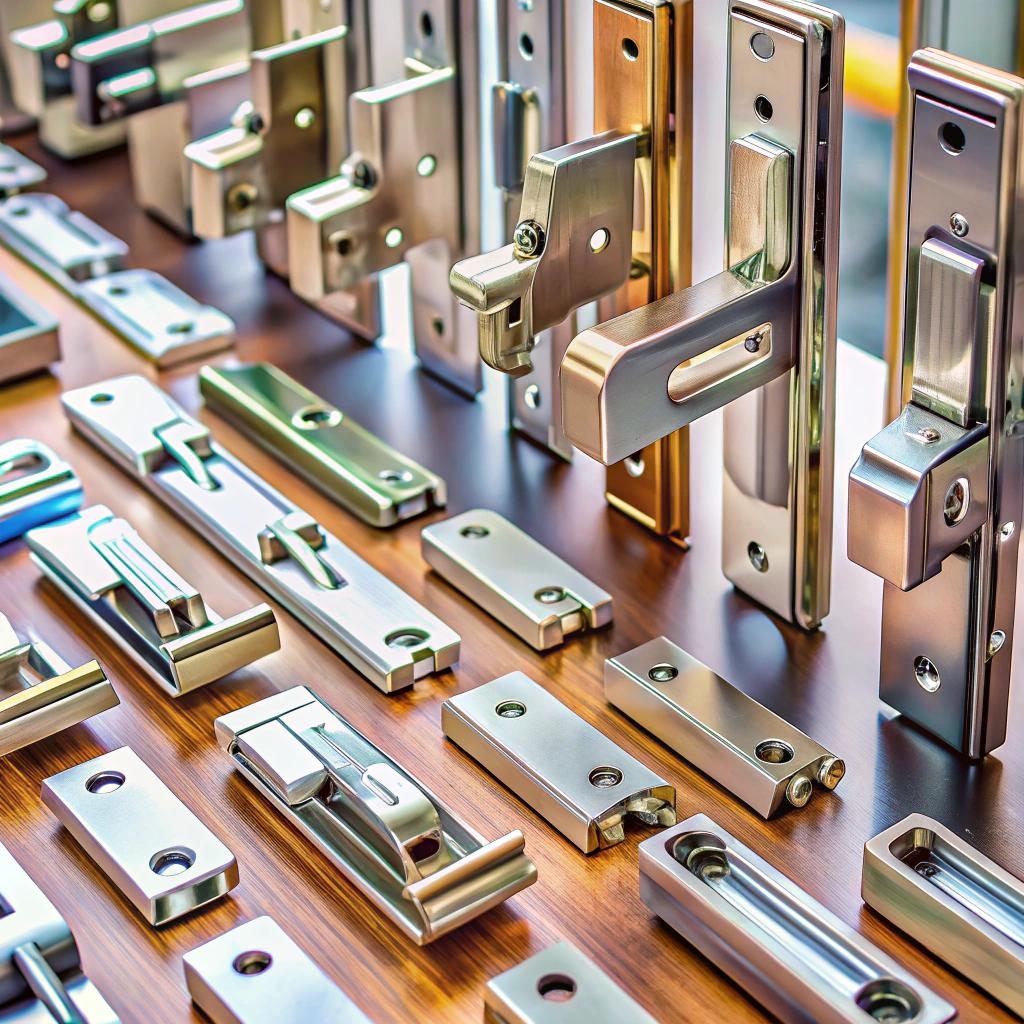 identifying the type and size of the aluminum window latch