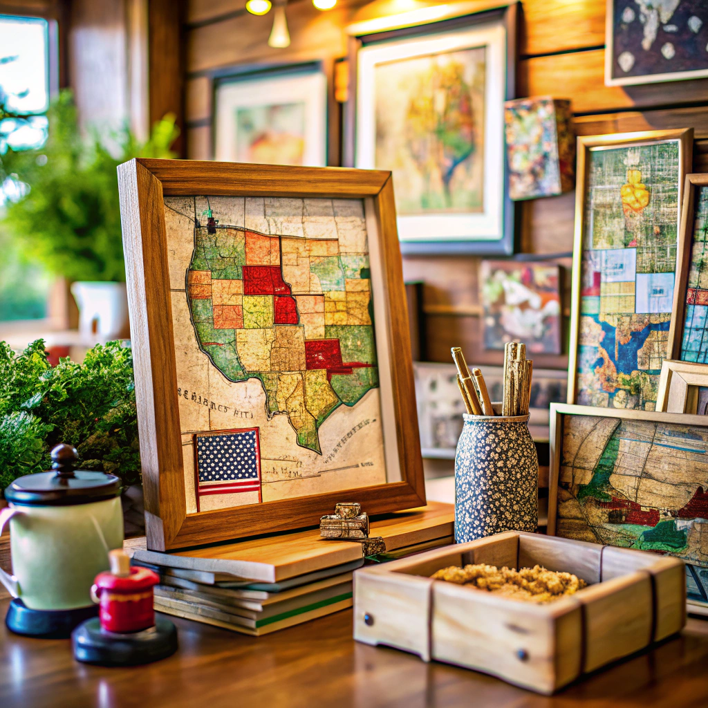 local love feature local artisans with maps and hometown pride